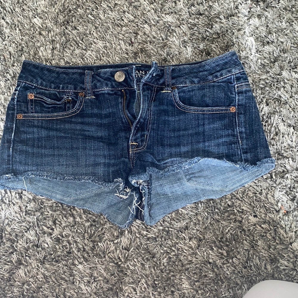 Denim AE shorts